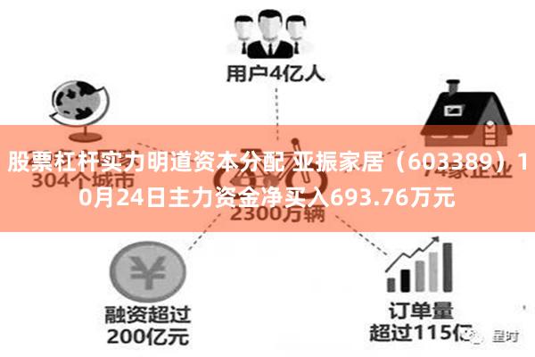 股票杠杆实力明道资本分配 亚振家居（603389）10月24日主力资金净买入693.76万元