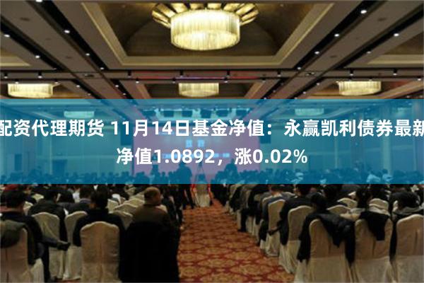 配资代理期货 11月14日基金净值：永赢凯利债券最新净值1.0892，涨0.02%