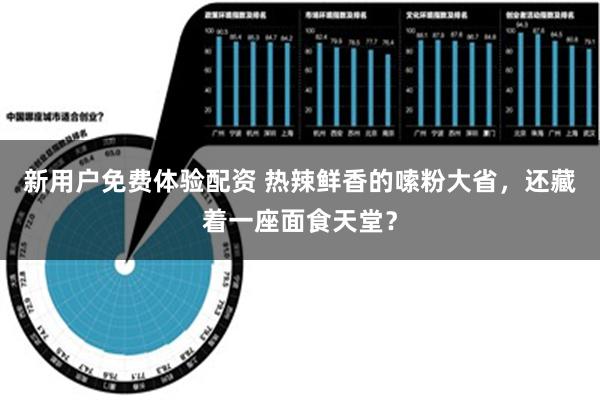 新用户免费体验配资 热辣鲜香的嗦粉大省，还藏着一座面食天堂？