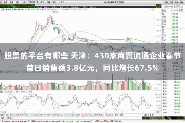 股票的平台有哪些 天津：430家商贸流通企业春节首日销售额3.8亿元，同比增长67.5%